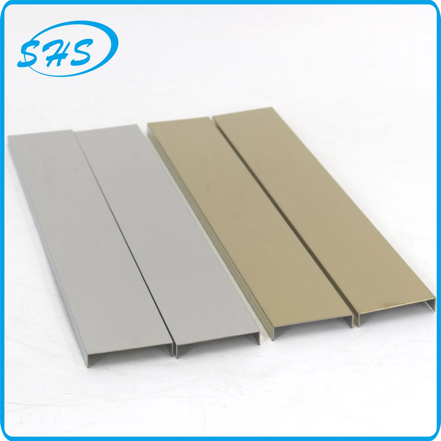 Premium Stainless Steel U-Shape Profile with Ti-Black Rose Finish