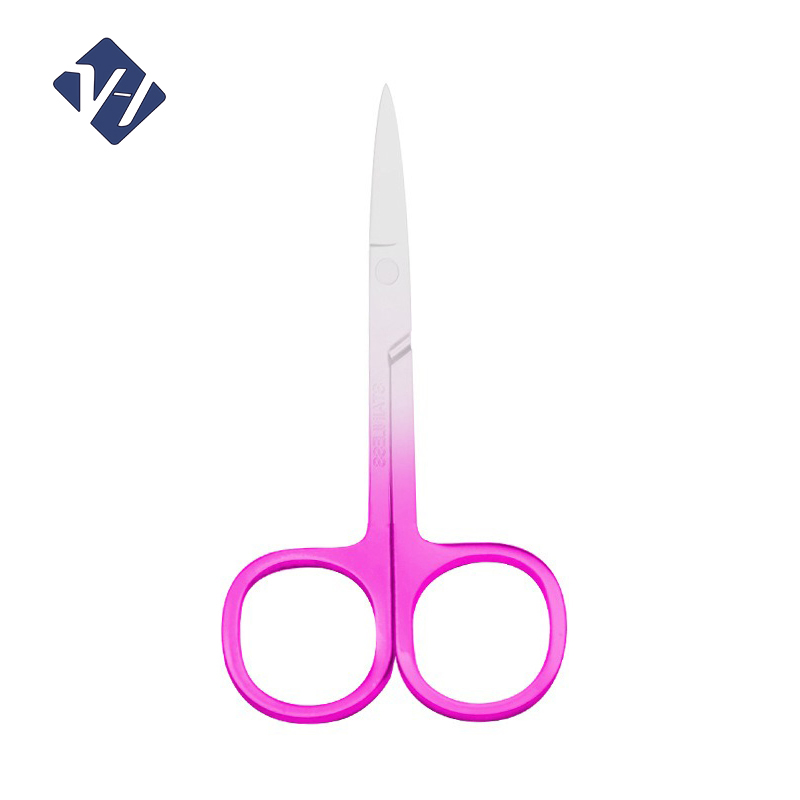 High Quality Small Stainless Steel Trimming Lash Repair Eyebrow Mini Eyelash Scissors