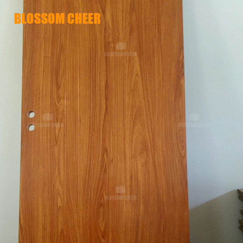 Durable Melamine Coated Particle Board Core Fire Retardant Door