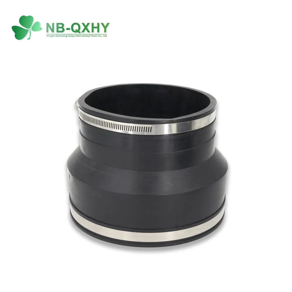 Wholesale Black Double Galvanized Pipe Clamp with EPDM Rubber