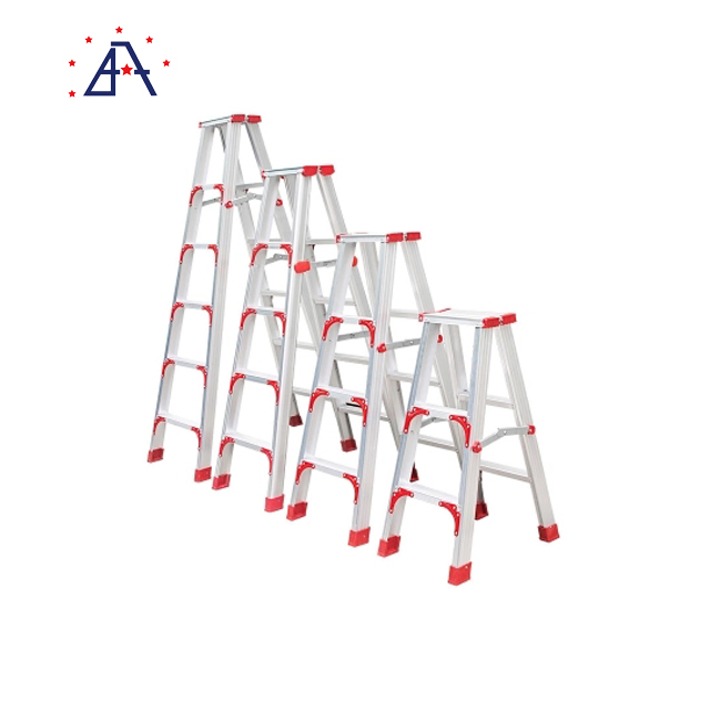 3 4 5 8 Steps 330lb Capacity Household Multipurpose Construction Ladder Folding Aluminum Step Stand Extensions Step Ladders