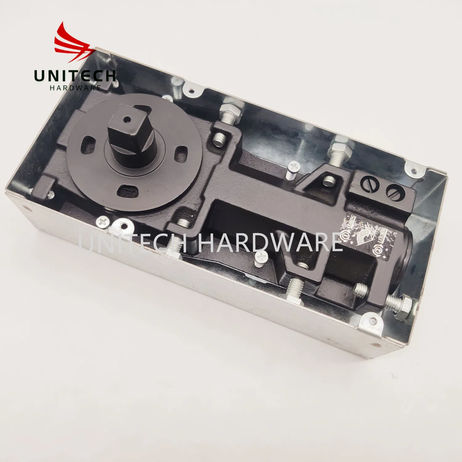 7315 Frameless Glass Door Closer Fitting Hydraulic Floor Spring