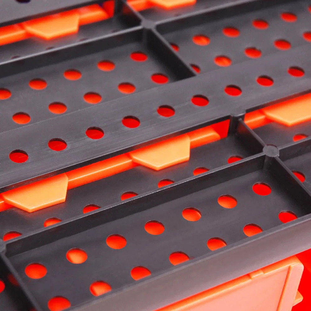 Custom Hot Sale Tool Storage Boxes Bins Tool Box Parts Organizer Wall Mounted Storage Bins