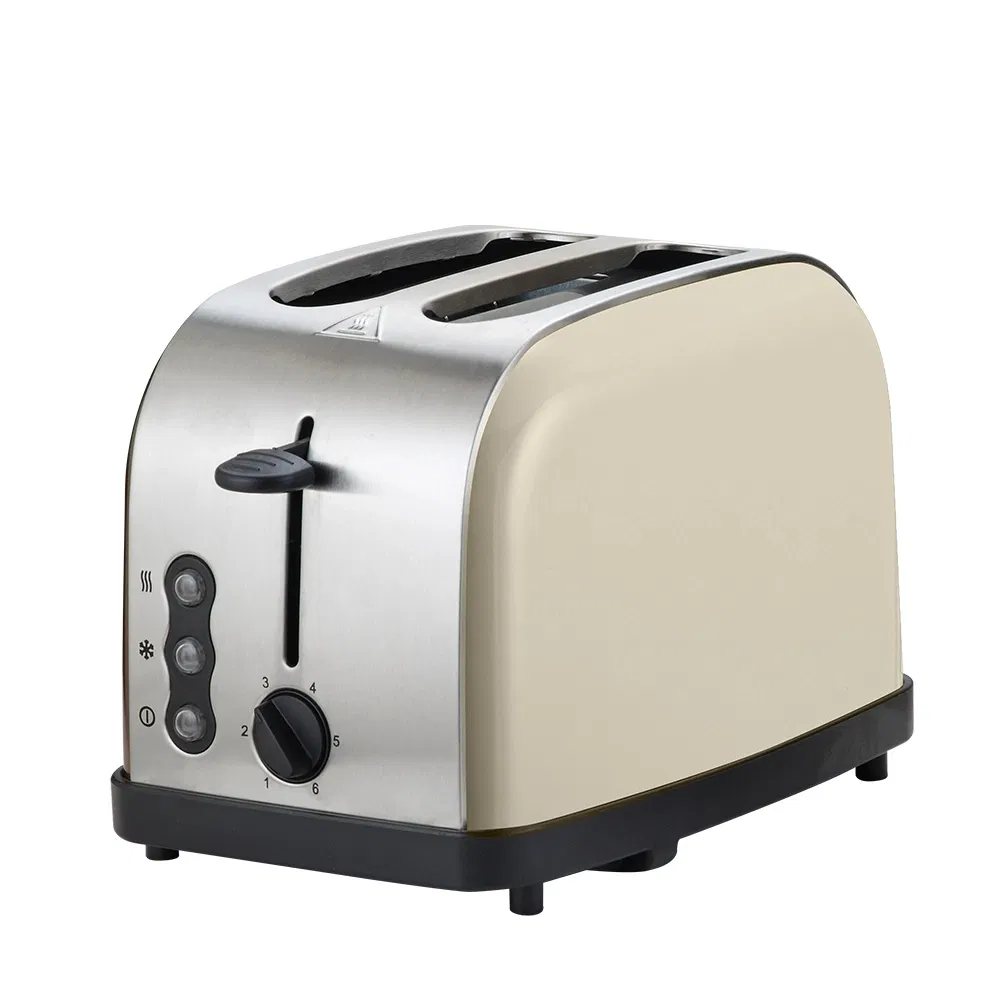 Classic Household Appliances 2-Slice Stainless Steel Sandwich Maker Breakfast Smart Toaster