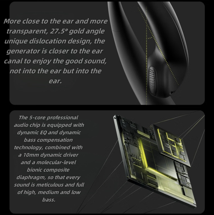 Наушники костной проводимости YLL Ultra-Light 6.6g