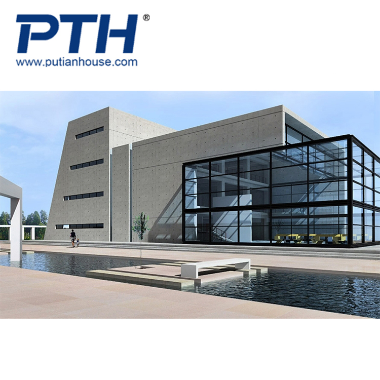 Prefabricated Design Steel Structure Office Building From Pth House