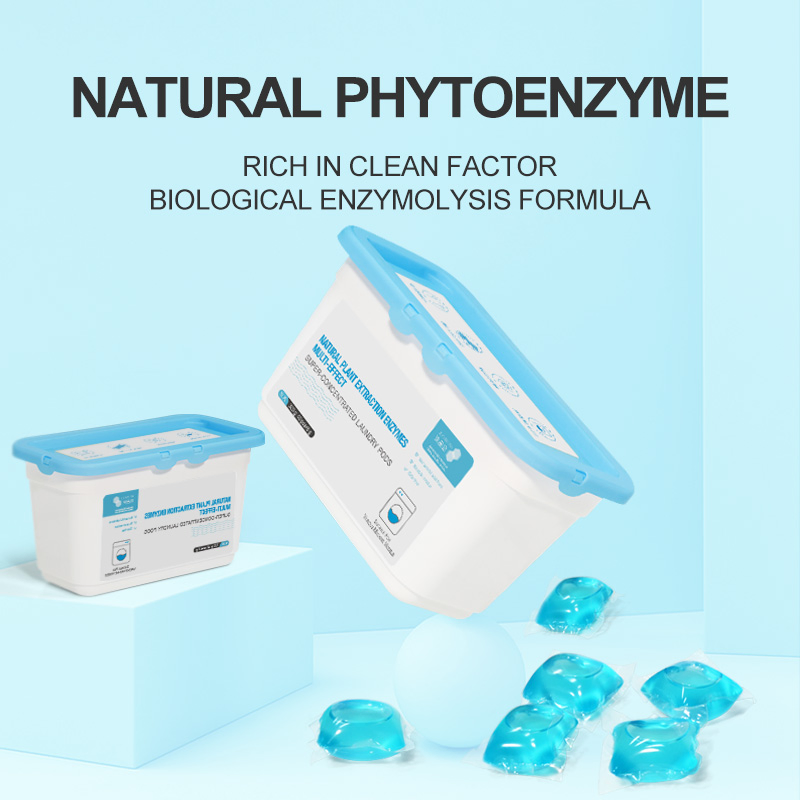 Professional OEM/ODM (ISO22716 Production Qualification) 8g/10g/12g Concentrated DETERGENT PODS / LAUNDRY PODS for Cloth Washing