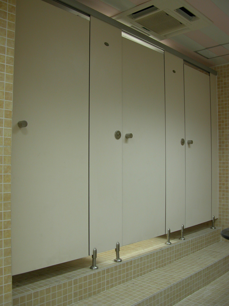 Debo Resistance to Abrasion HPL Compact Toilet Cabins