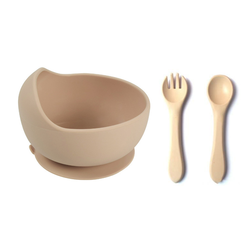 Custom Silicone Baby Bowl Perfect for Babies Learning to Eat Solids