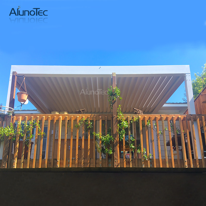 Best Selling Backyard Terrace Electric Opening Roof Party Tent Patio Pavilion Gazebo Waterproof Garden Canopy Metal Pergola for BBQ