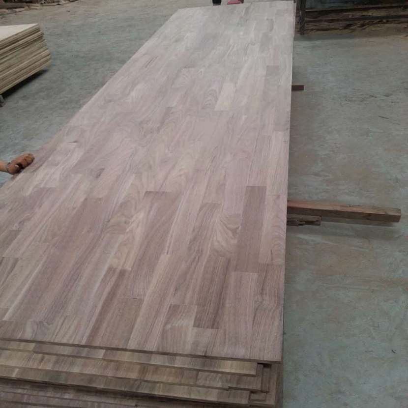 15-45mm Thick American Walnut Finger Jointed Panel/Edge Glued Panel for Interior Used