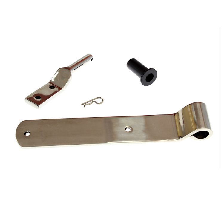 106mm Long X 40mm Wide Stainless Steel 2 Hole Strap Hinge for Sale