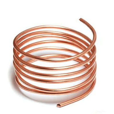 Pure Copper Color Copper Wrought Tube Astmb743 Smooth Surface Copper
