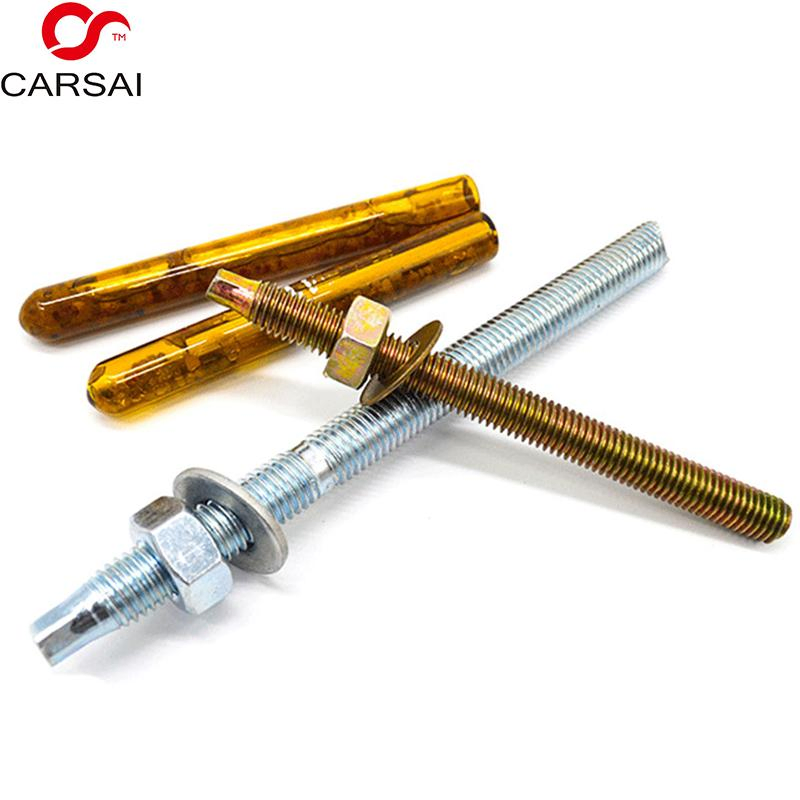 Анкерный болт химический, оцинкованный, бело-голубой