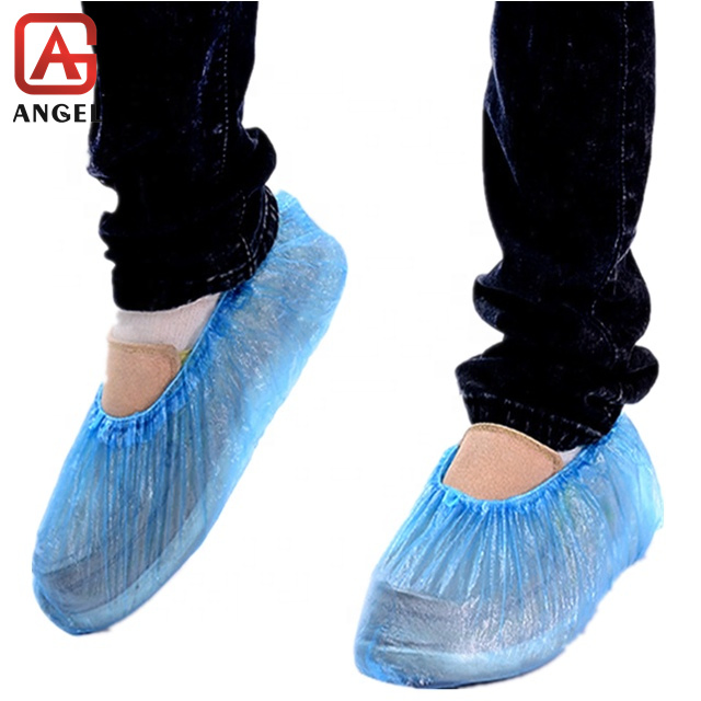 Nonwoven Shoe Cover with Band Foot Cover Disposable Shoe Cover