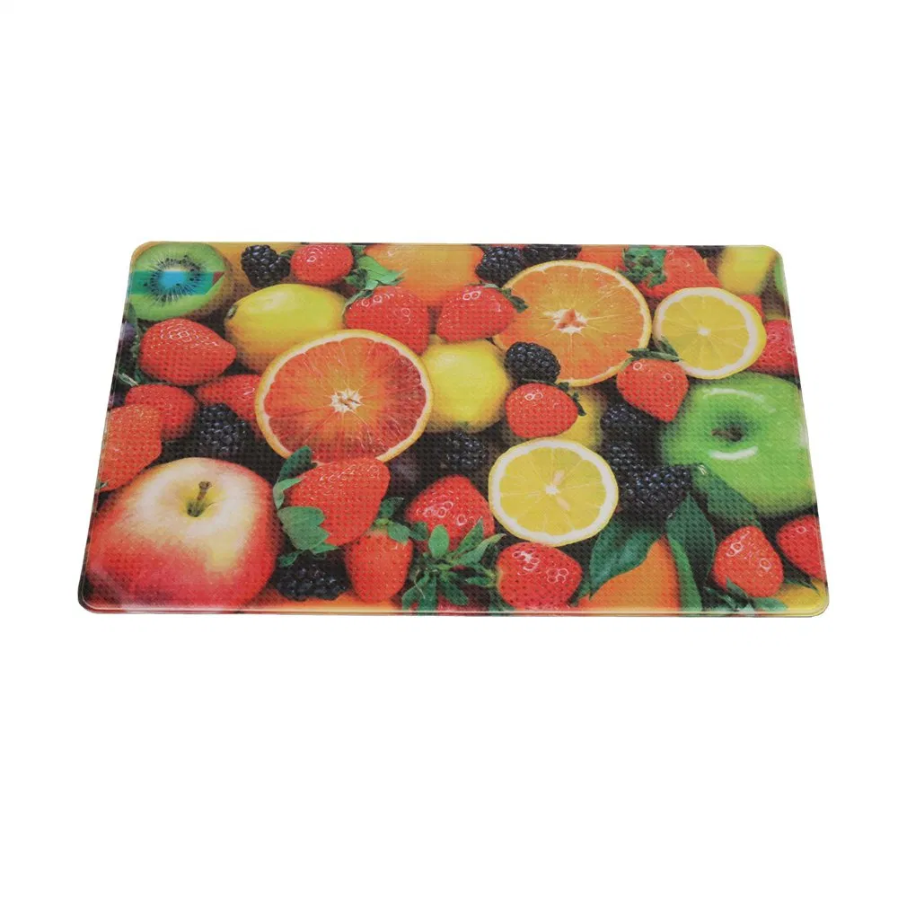 Yuanhua Customized Pattern Comfortable Waterproof Office Standing Mat Anti Fatigue Anti-Slip Kitchen Floor Mat