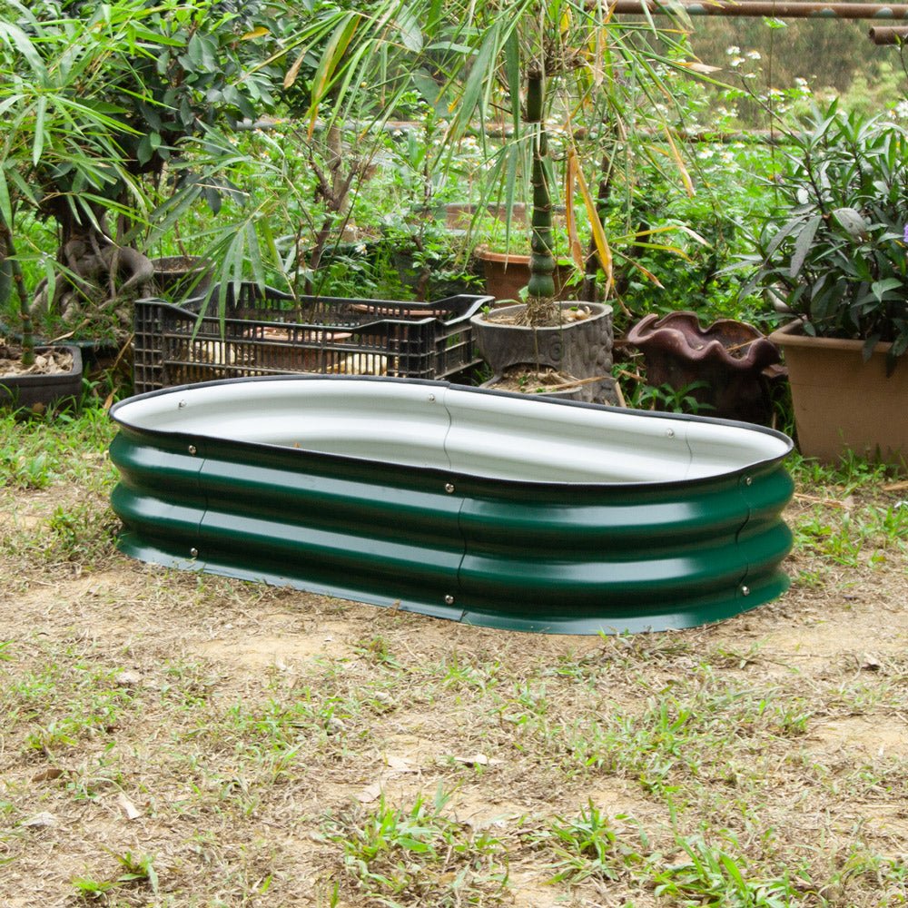 Горшок металлический оцинкованный модульный 20 см для овощей