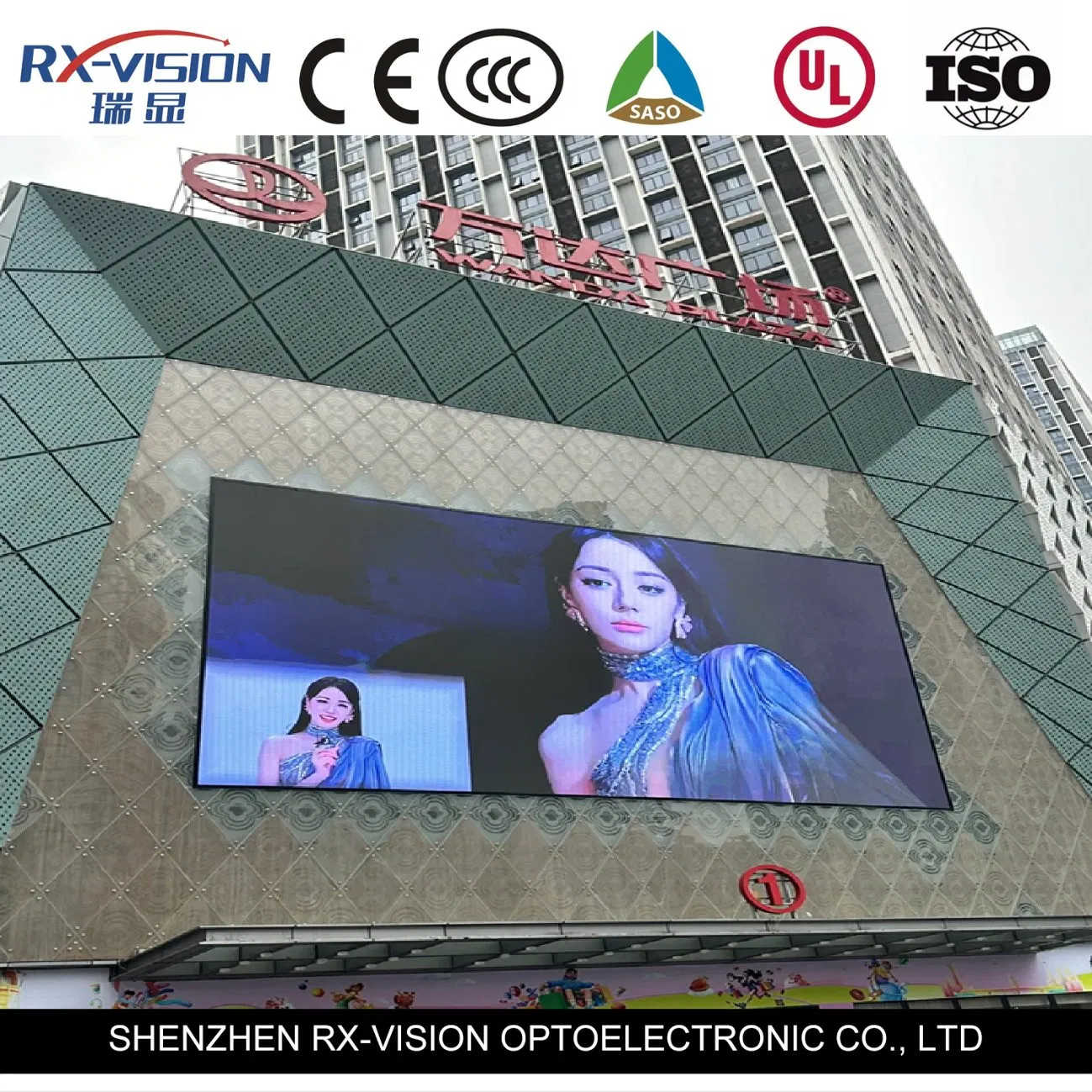Outdoor Usage High Brightness HD Outdoor P8 P10 Full Color LED Display