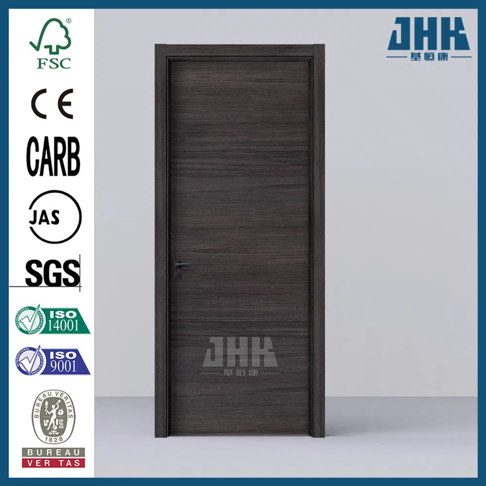 Jhk-F01-10 Bathroom Wooden Solid Core Swing Double Flush Door