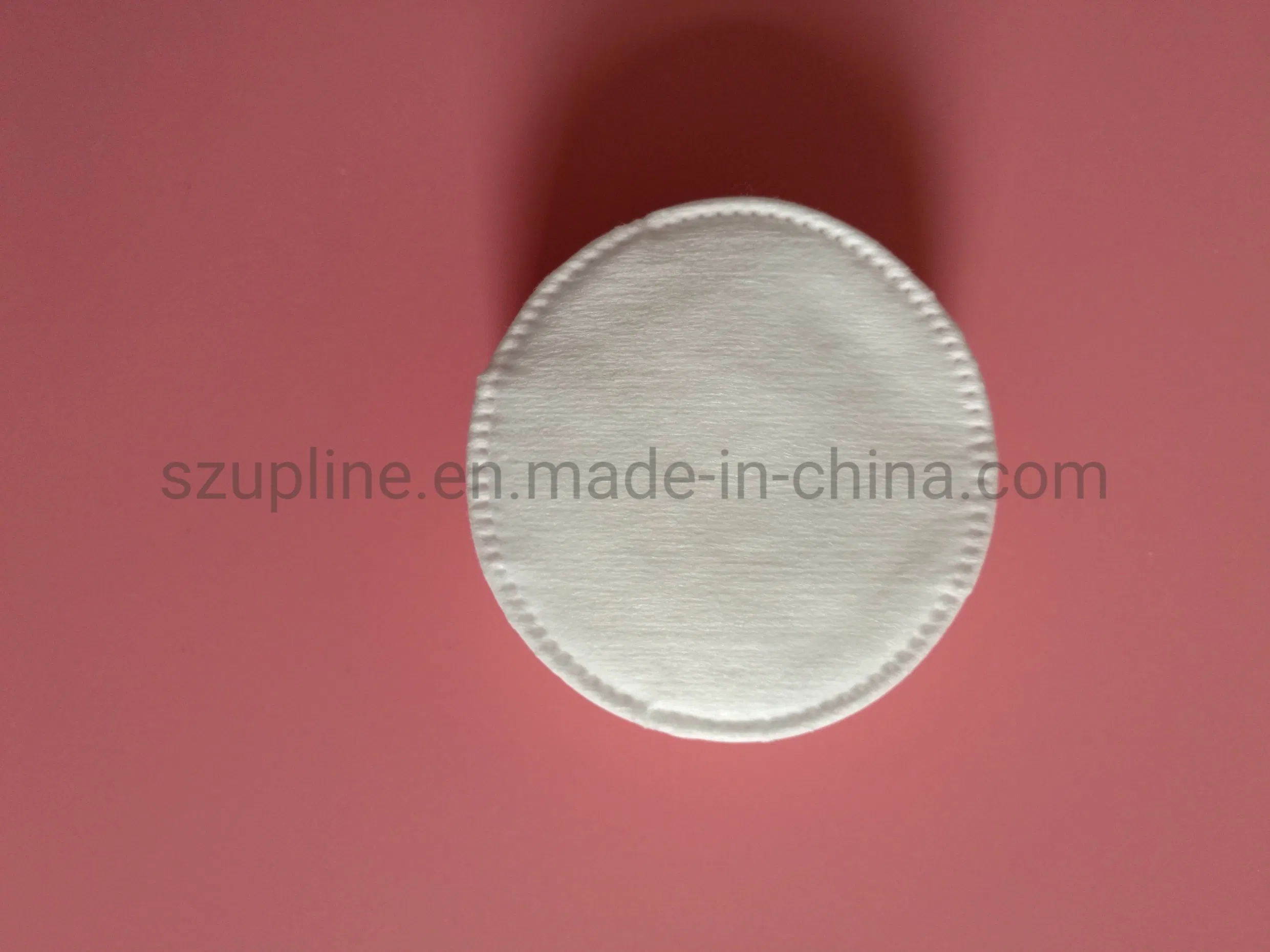 Round Cosmetic Cotton Pads Customized Shape Cotton Pad for Skincare Pure Cotton