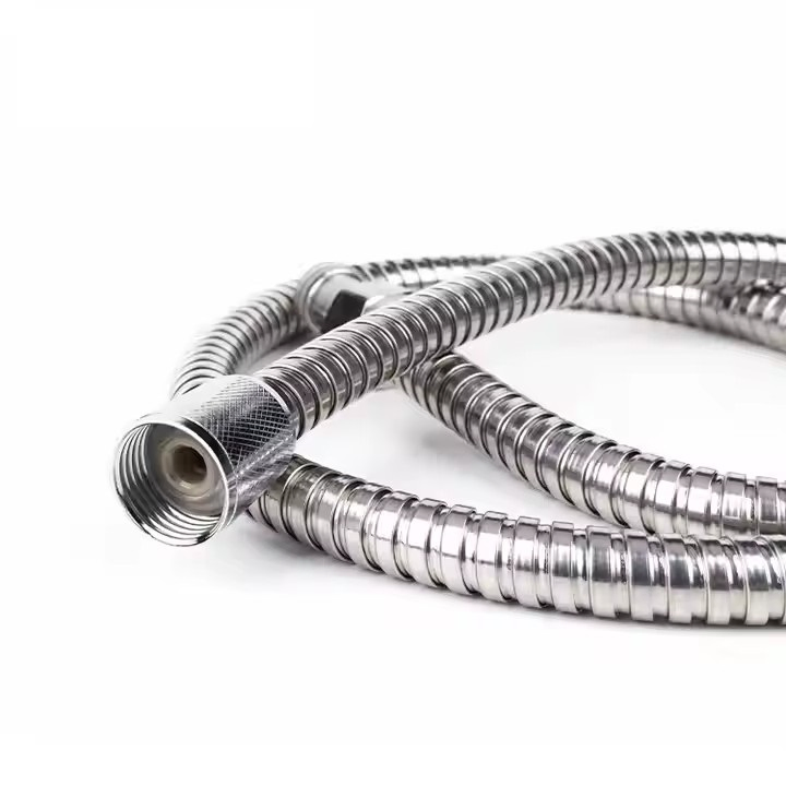 Stainless Steel Hose EPDM Inner Tube 1.5m Double Lock Shower Flexible Hose