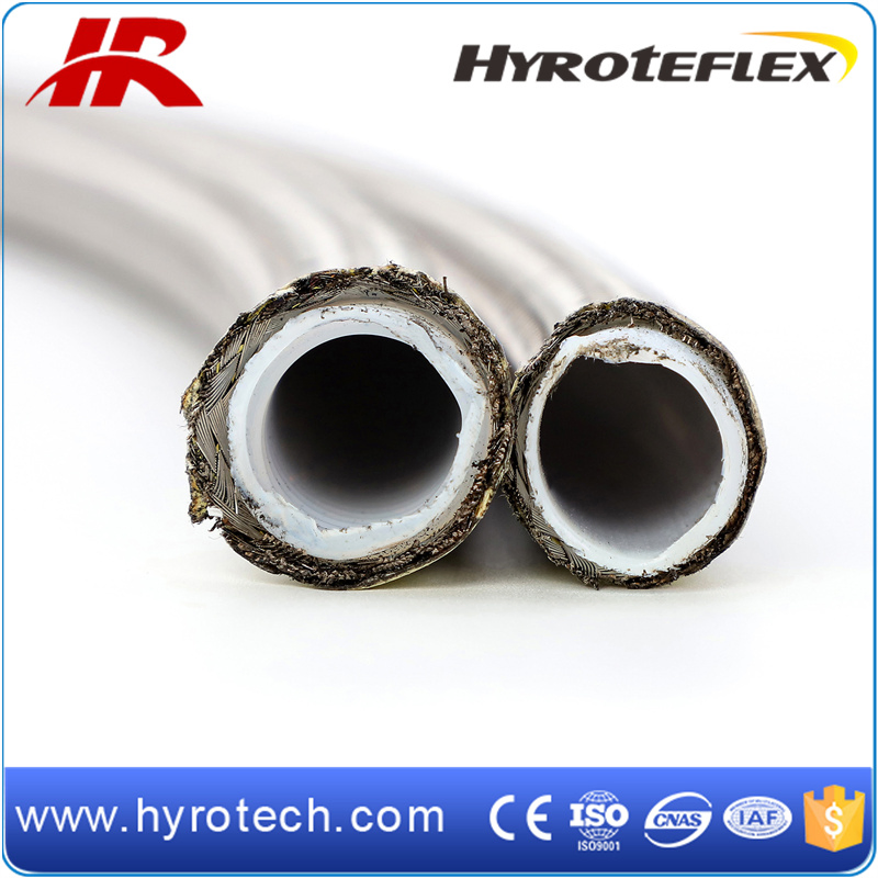 Гофрированный шланг PTFE SAE 100R14 химически стойкий