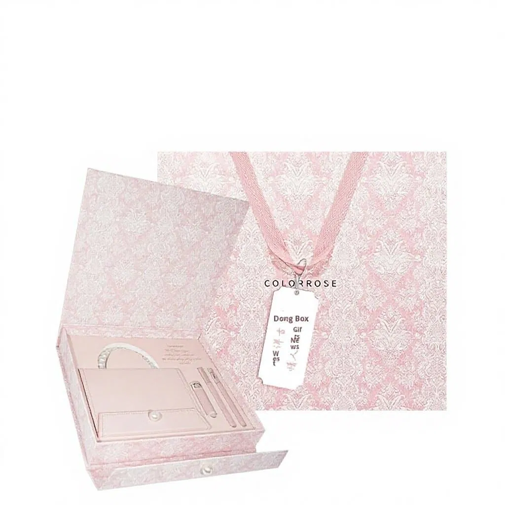 Colorrose Valentine's Day Limited Edition China Gift Box Set Eyeshadow Blush Highlighter All-in-One Palette Eyeliner Liquid