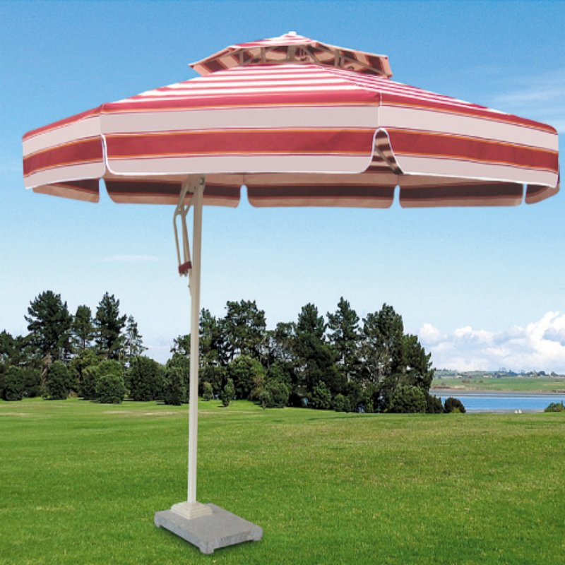Fashionable Sea View Leisure Rainbow Waterproof Sunshade Pavilion