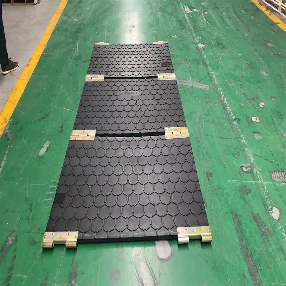 HDPE Plastic Trackway Panel Temporary Roads Construction Road Mat