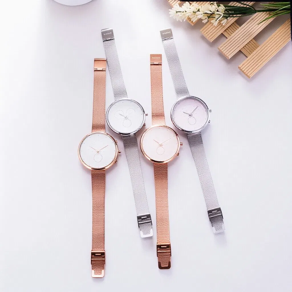 Stainless Steel Watch Classic Business Ladies' Watch (Wy-091D)