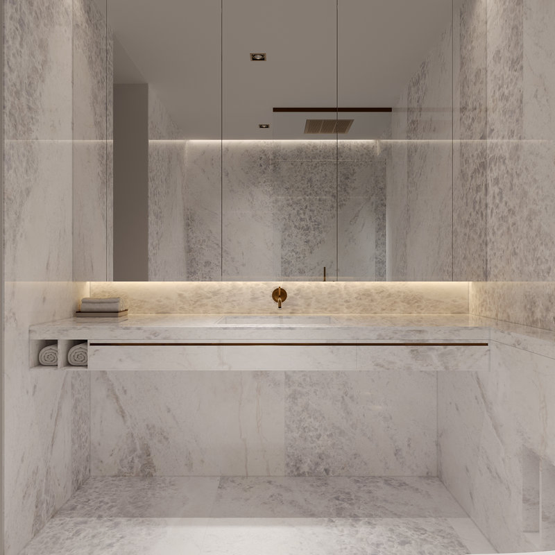 Luxurious 9mm Glossy Sintered Stone for Elegant Interiors