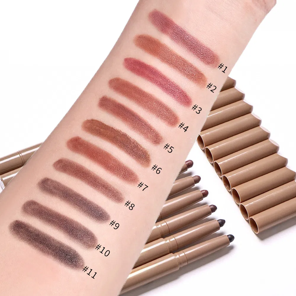 Wholesale Makeup Peptide Lipliner Custom Vegan Creamy Brown Lip Liner