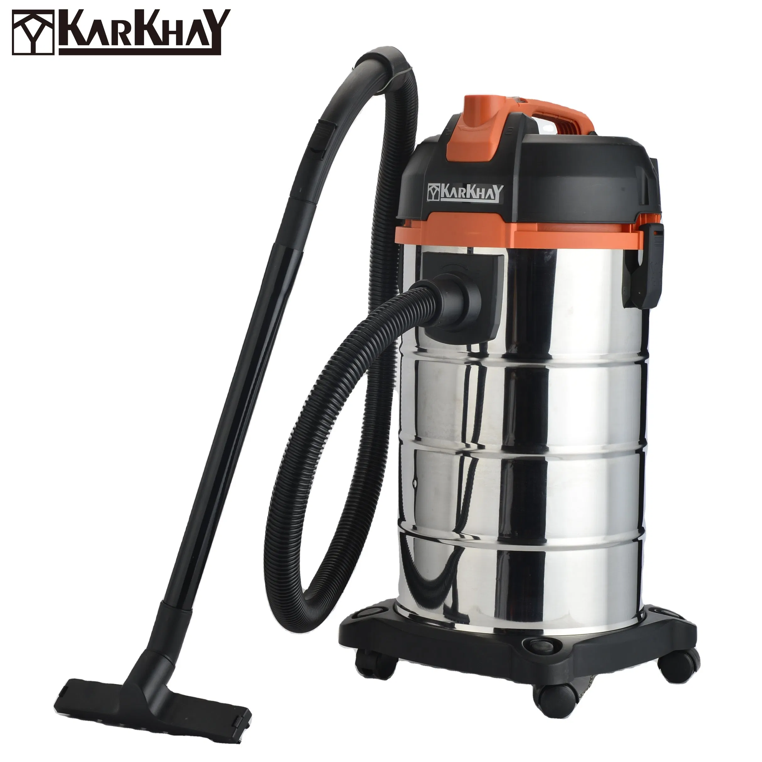 Vacuum with Portable Power Wet and Dry Vacuum Cleaner 30L