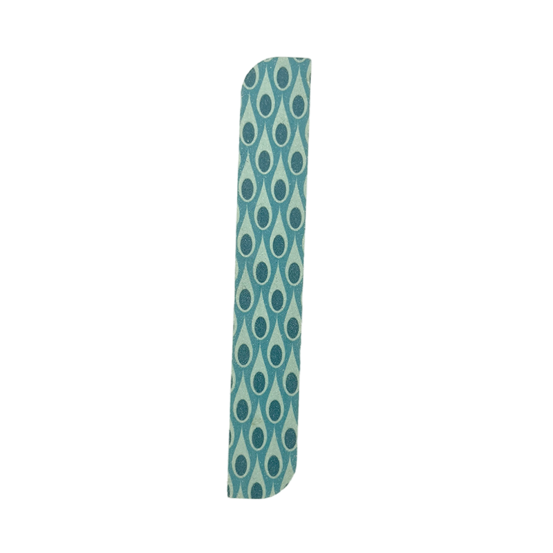 Customized Cute Long Strip Colorful Eco-Friendly Smooth Care Double Sided Buffer EVA Nail File