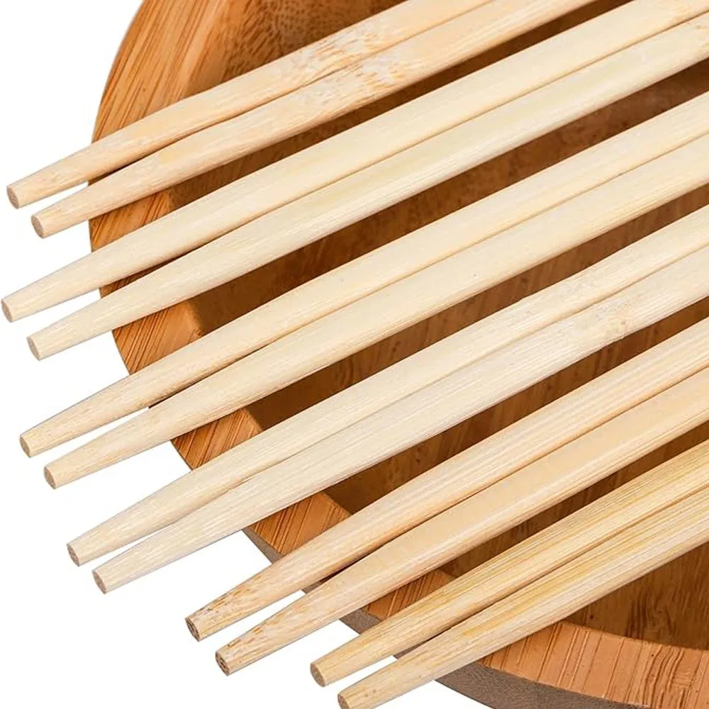 Natural Custom Disposable Bamboo Chopsticks 21cm, 24cm Japanese Chopsticks for Sushi