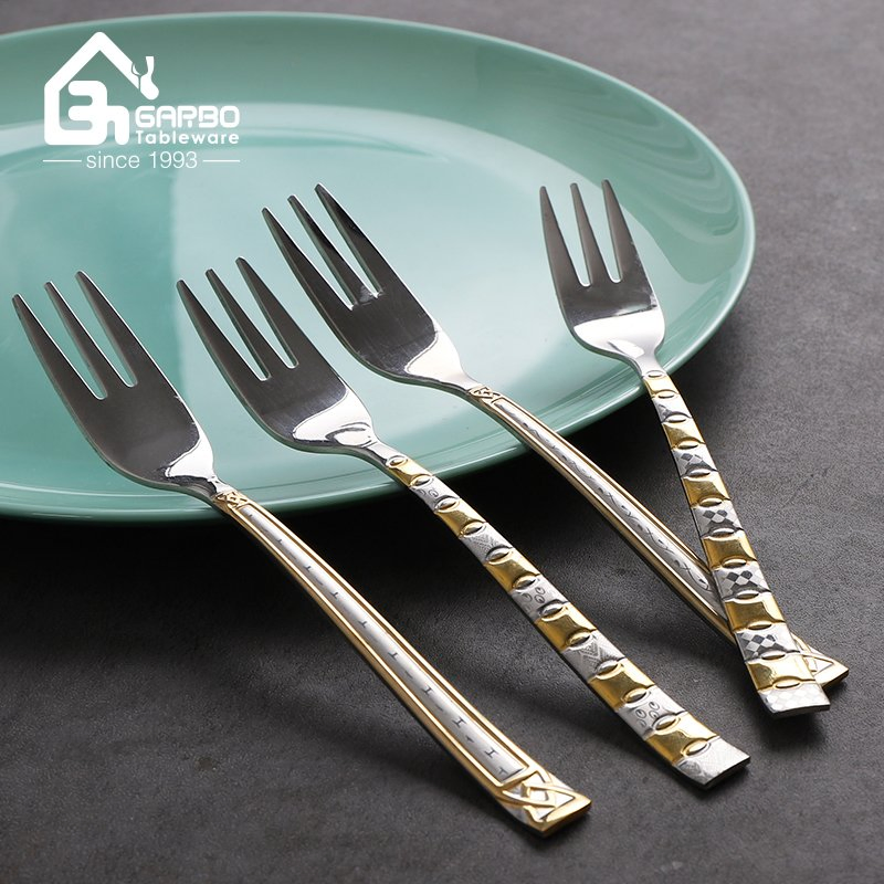 Stainless Steel Small Fork for Eating Fruit and Sweety at Tea Time for Sale