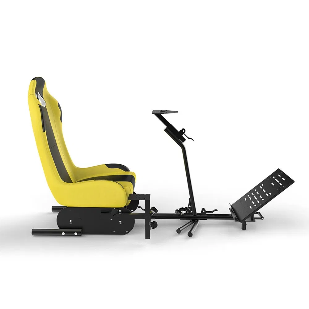 New Design Gy031 Yellow Black Play Station Seat Racing Drift Simulator Cockpit Game Chair for Logitech G25 G27 G29 PS4