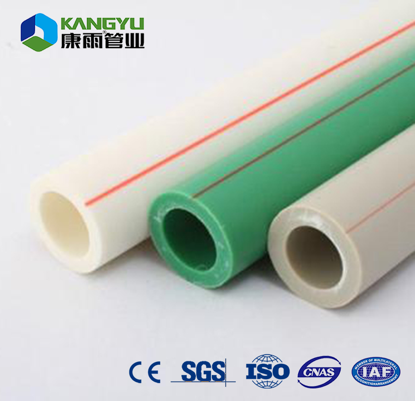 Cold and Hot Water Supply Pipes Hot Resistant Series Green Composite Tube for Home Decoration