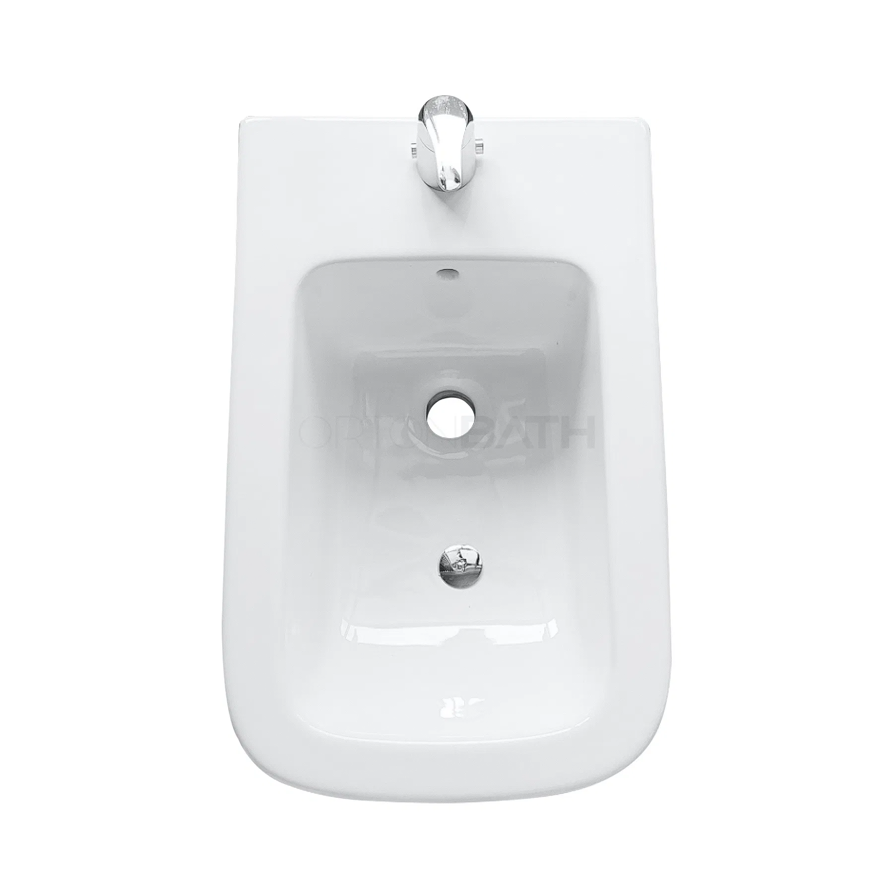Ortonbath Single Tap Hole Floor Mounted Toilet Bidet Freestanding Bidet One Piece Ceramic Wc Toilet Bidet Special Care Bidet for Lady