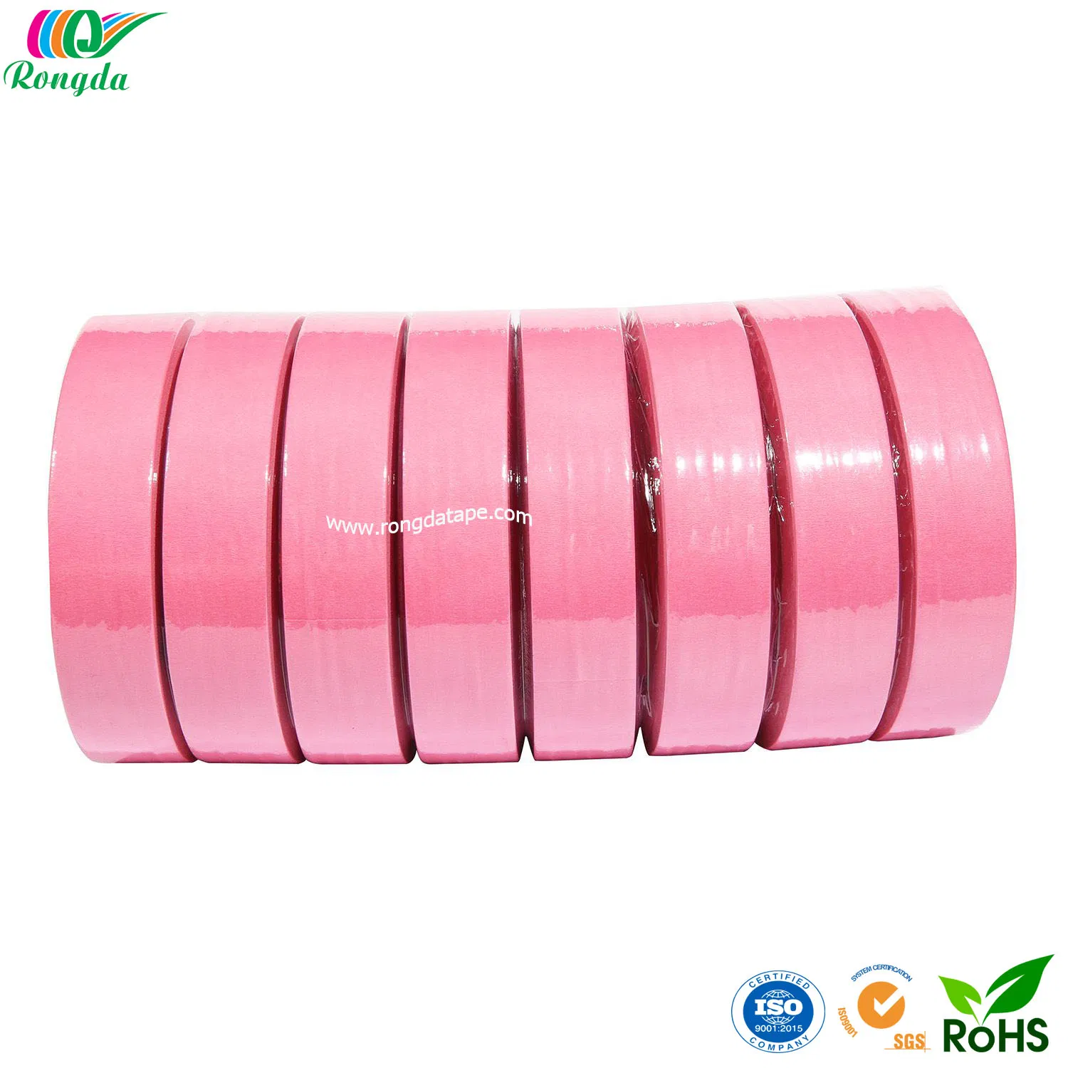 Pink Painter's Tape Decorative Masking Tape for Painting, Labeling, DIY Crafting, Decoration and School Projects
