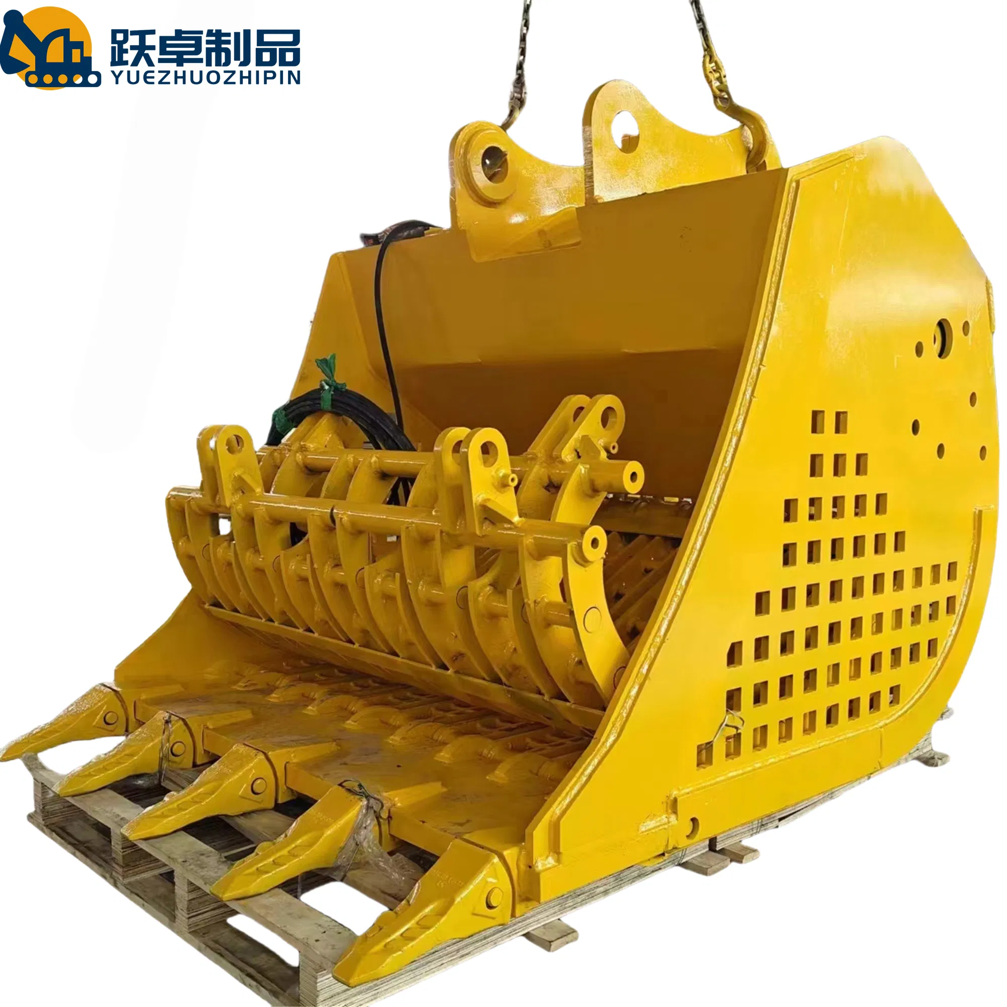 High Frequency Riddle Sieve Bucket Attachment for Excavators on Sale Screening Bucke