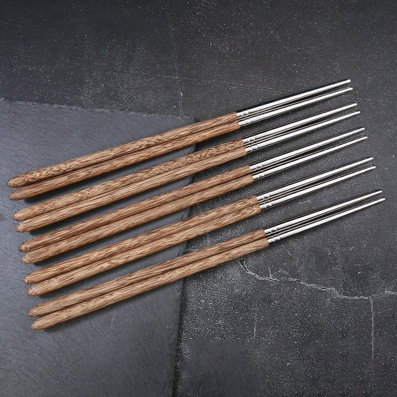 Eco-Conscious Wooden Chopsticks for Modern Household Dining Needs