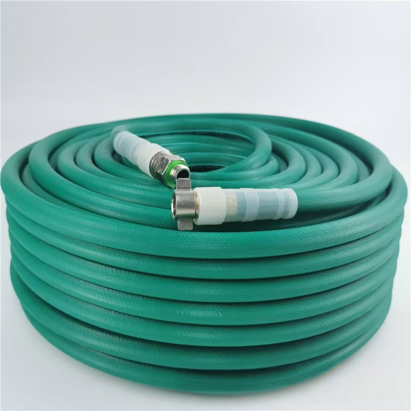 PVC Air Hose Blue Color Air PVC Hose with Male and Female Fitting PVC Fitting Components Customized Best Selling Popular Product PVC Air Intake Hose