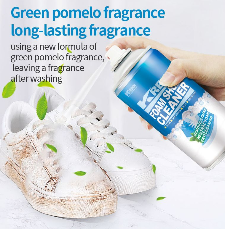 Custom Private Logo Sports Shoes Cleaner White Shoes Sneaker Foam Cleaner Spray