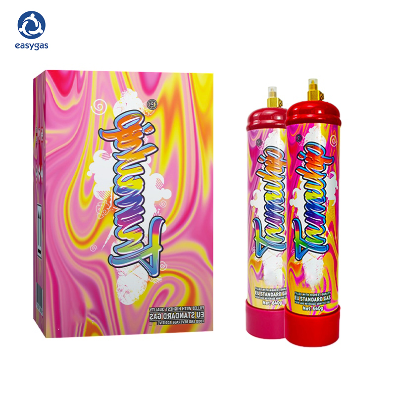 Distributor of Widely Selling 2.2L Flavored Unflavored Hot Whip Whipped Cream Charger Cylinder / Tanks Cream Charger