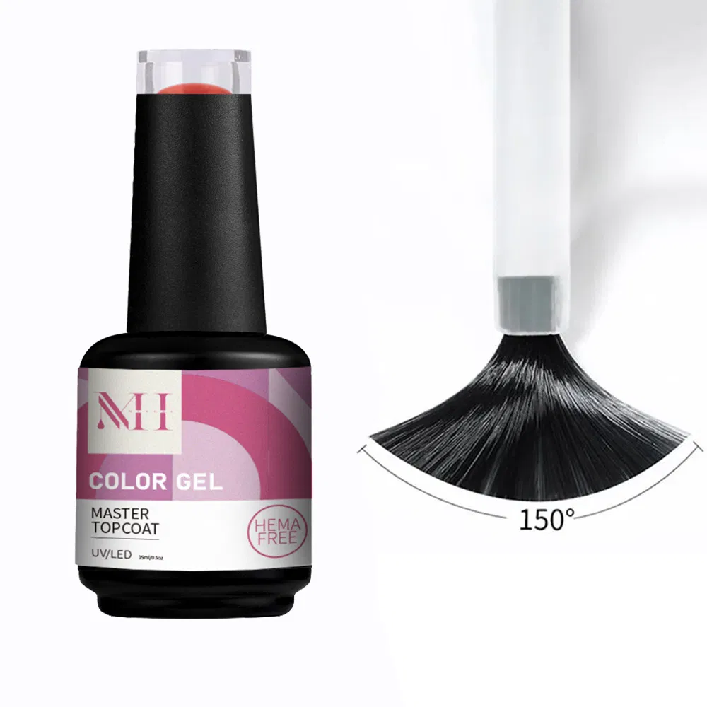 Factory Wholesale Salon Brand High Quality Cherry Pink Milky Nude UV Gel Nail Polish