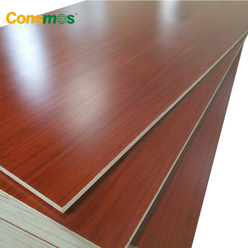 Custom Colors Double Sides Waterproof Melamine Coated Plywood Board Sheet for Furniture