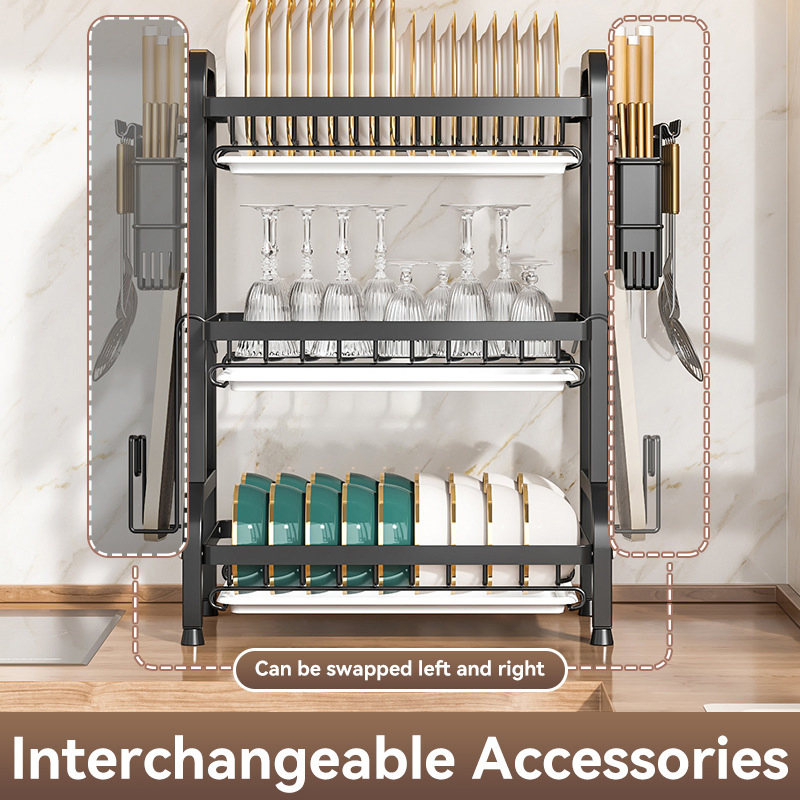Multi-Layer Kitchen Dish Storage Rack