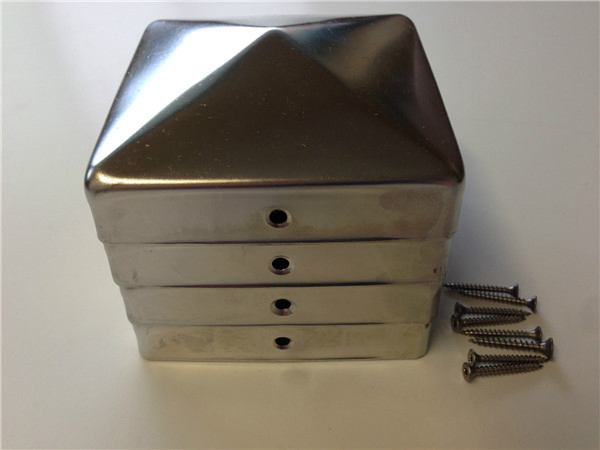 30X30mm Factory Wholesale High Quality Metal Fence Cap