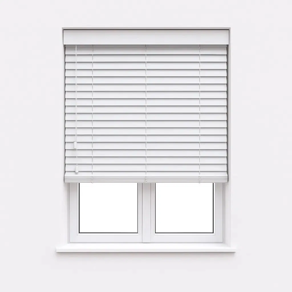 White PVC Sound Proof Shutter Supplier Plantation Shutter Corner Window
